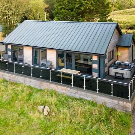 New Build Lodge With Stunning Views Of Loch Awe Hayfield  المظهر الخارجي الصورة