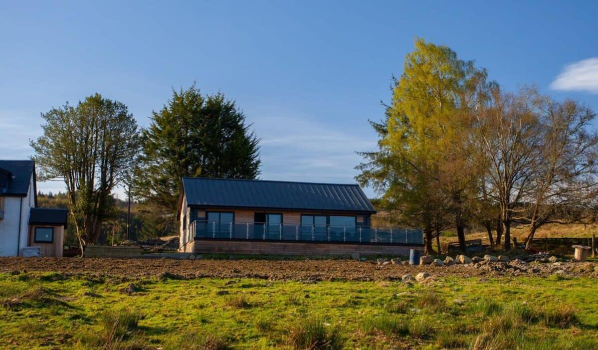 New Build Lodge With Stunning Views Of Loch Awe Hayfield  المظهر الخارجي الصورة