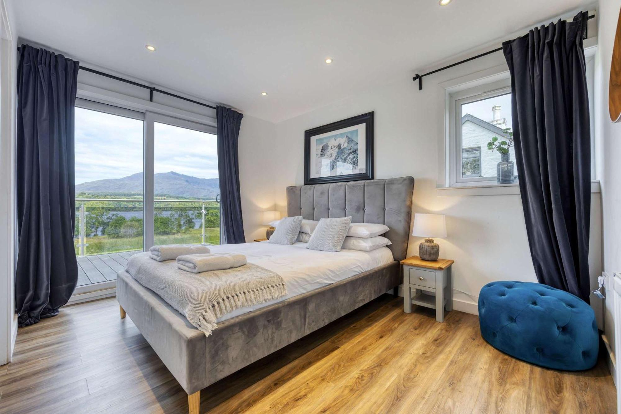 New Build Lodge With Stunning Views Of Loch Awe Hayfield  المظهر الخارجي الصورة