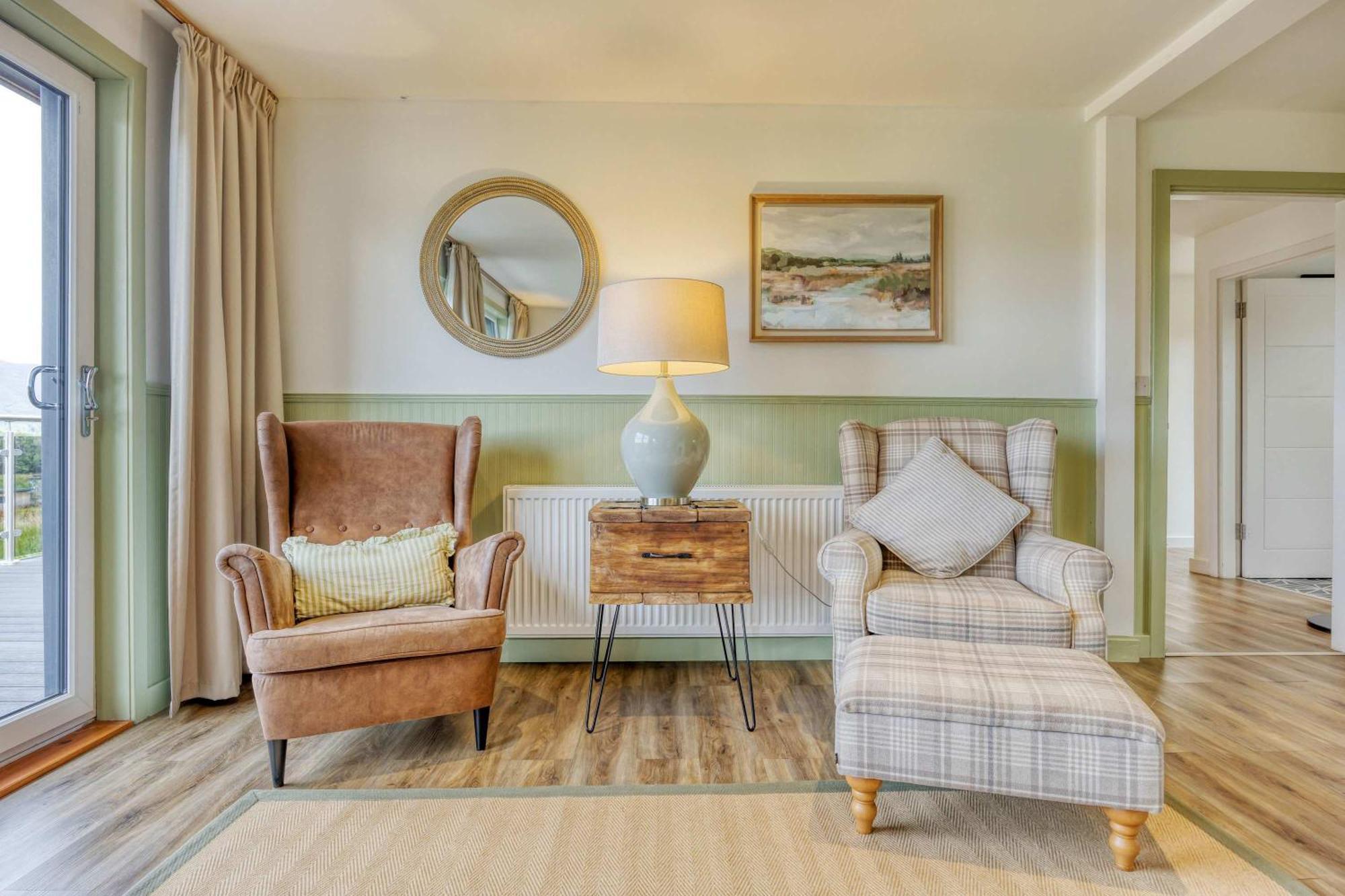 New Build Lodge With Stunning Views Of Loch Awe Hayfield  المظهر الخارجي الصورة
